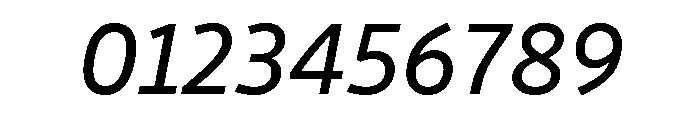 Drive Regular Italic Font OTHER CHARS
