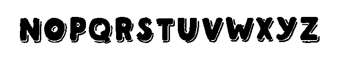 Driver Comix Regular Font UPPERCASE