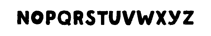 Driver Comix Regular Font LOWERCASE