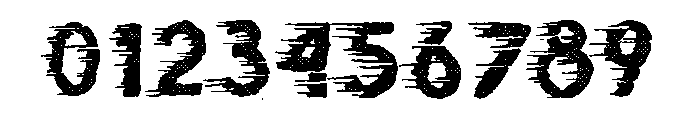 Driver Halftone Font OTHER CHARS