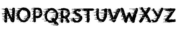 Driver Halftone Font LOWERCASE