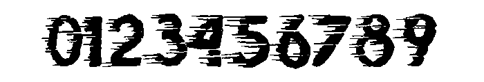 Driver Regular Font OTHER CHARS