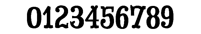Dry Cowboy Regular Font OTHER CHARS