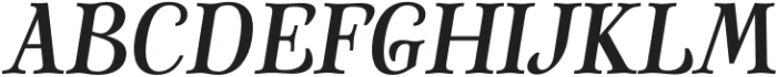 DS Quilter Medium Italic otf (500) Font UPPERCASE