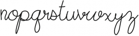 DSBellalicious ttf (400) Font LOWERCASE