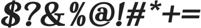 DSQuilter-BoldItalic otf (700) Font OTHER CHARS