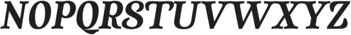 DSQuilter-BoldItalic otf (700) Font UPPERCASE