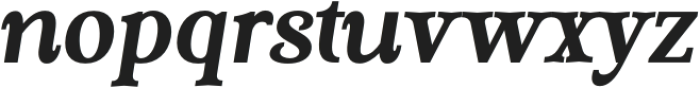 DSQuilter-BoldItalic otf (700) Font LOWERCASE