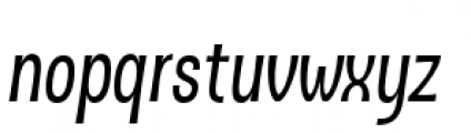 DSert Alt Medium Italic Font LOWERCASE
