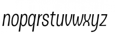 DSert Alt Regular Italic Font LOWERCASE