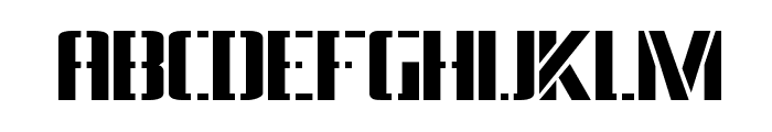 DS Army Cyr Font LOWERCASE