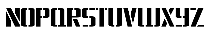DS Army Cyr Font LOWERCASE