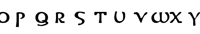 DS Coptic Font LOWERCASE