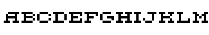 DS FlashSerif Font UPPERCASE