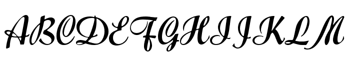 DS Forelle Font UPPERCASE