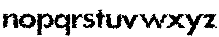 DS Stain Font LOWERCASE