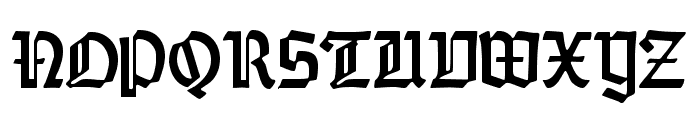 DS Weiss-Gotisch Alt Font UPPERCASE