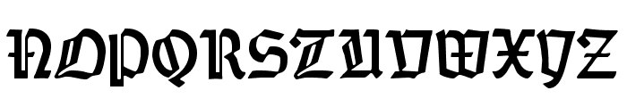 DS Weiss-Gotisch Font UPPERCASE