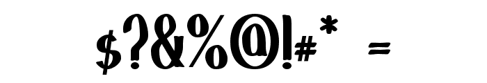 d'SpenserBold Font OTHER CHARS