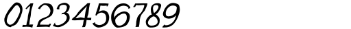 Dschoyphul Oblique Font OTHER CHARS