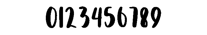 DTC Garden Fresh Font OTHER CHARS