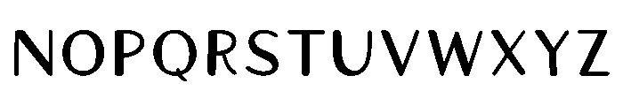 DTC Homestead Font UPPERCASE