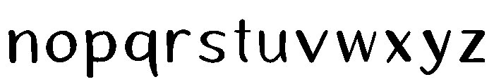 DTC Homestead Font LOWERCASE