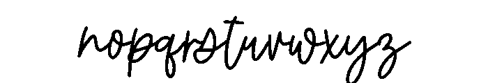 DTC SunsetSweetheart Font LOWERCASE