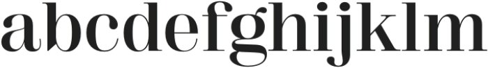 DT Augustina Display otf (400) Font LOWERCASE