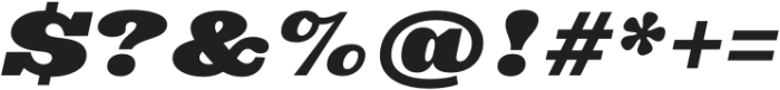 DT Augustina Slab Italic 4 Ex Bold otf (700) Font OTHER CHARS