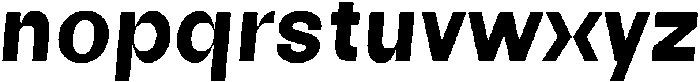 DT Nexus Sans Bold Italic otf (700) Font LOWERCASE