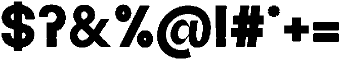 DT Nexus Sans Bold otf (700) Font OTHER CHARS