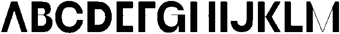DT Nexus Sans Bold otf (700) Font UPPERCASE