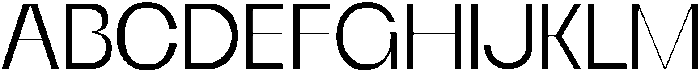 DT Nexus Sans Light otf (300) Font UPPERCASE