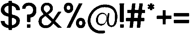 DT Nexus Sans Regular otf (400) Font OTHER CHARS