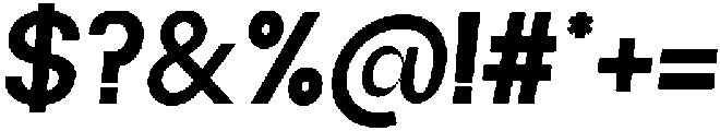 DT Nexus Sans Semibold Italic otf (600) Font OTHER CHARS