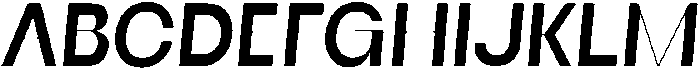 DT Nexus Sans Semibold Italic otf (600) Font UPPERCASE