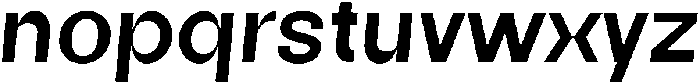 DT Nexus Sans Semibold Italic otf (600) Font LOWERCASE