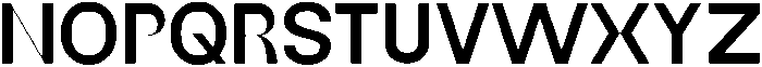 DT Nexus Sans Semibold otf (600) Font UPPERCASE