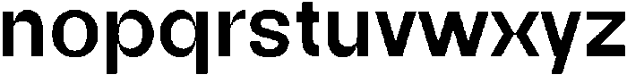DT Nexus Sans Semibold otf (600) Font LOWERCASE