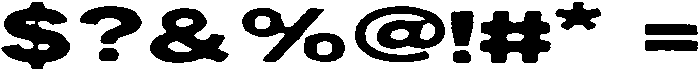 DT Sans Super Wide otf (400) Font OTHER CHARS