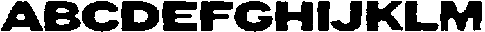 DT Sans Super Wide otf (400) Font UPPERCASE