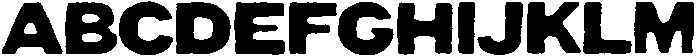 DT Sans Wide otf (400) Font UPPERCASE