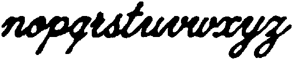 DT Script Rough otf (400) Font LOWERCASE