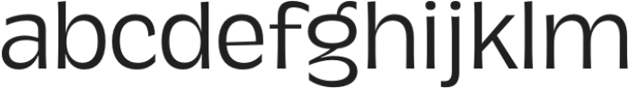 DT Serifia Light otf (300) Font LOWERCASE