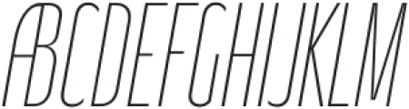 DT Synthax Sans 121 otf (400) Font UPPERCASE