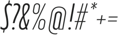 DT Synthax Sans 131 otf (400) Font OTHER CHARS