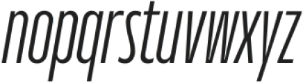 DT Synthax Sans 131 otf (400) Font LOWERCASE