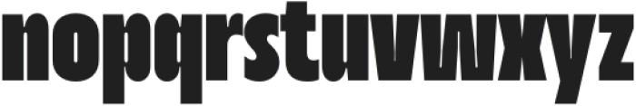 DT Synthax Sans 160 otf (400) Font LOWERCASE