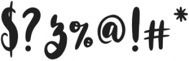 DTC Brooklyn Regular otf (400) Font OTHER CHARS